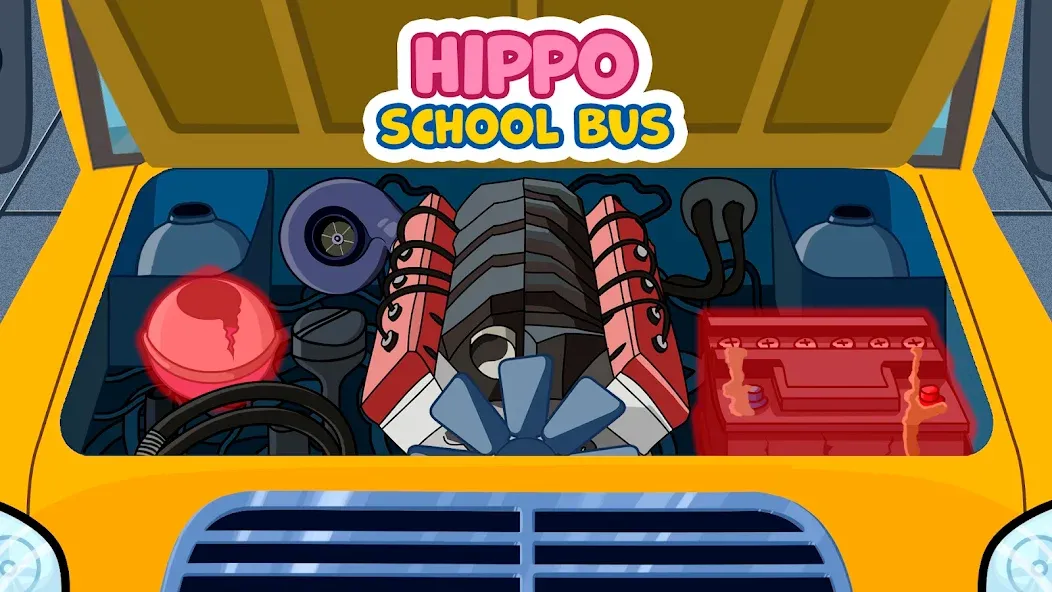 Взлом Kids School Bus Adventure  [МОД Menu] — последняя версия apk на Андроид screen 3