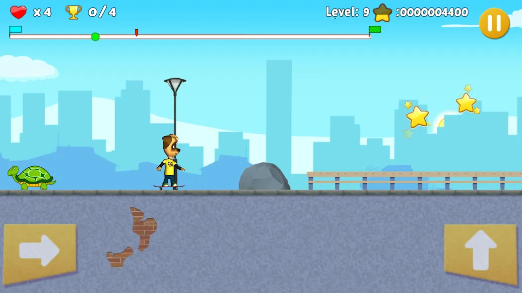 Скачать взломанную Pooches: Skateboard  [МОД Menu] — последняя версия apk на Андроид screen 4