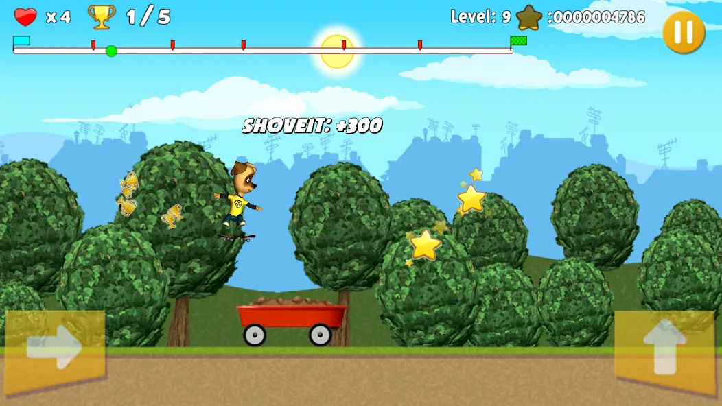 Скачать взломанную Pooches: Skateboard  [МОД Menu] — последняя версия apk на Андроид screen 5