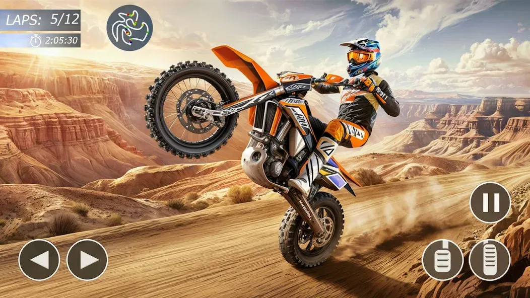 Скачать взлом MX Bikes: Motocross Dirt bikes  [МОД Бесконечные деньги] — полная версия apk на Андроид screen 3