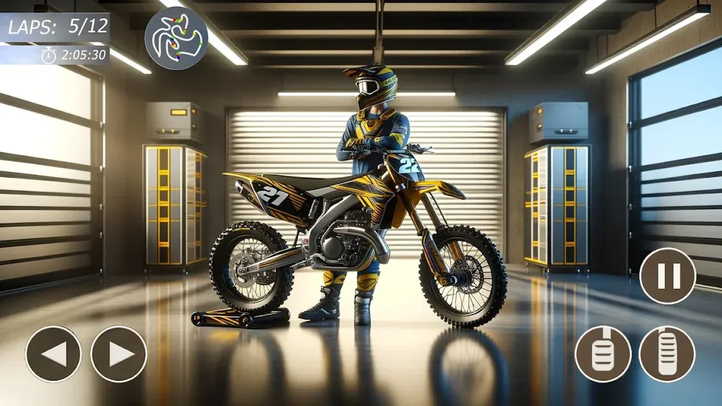 Скачать взлом MX Bikes: Motocross Dirt bikes  [МОД Бесконечные деньги] — полная версия apk на Андроид screen 4