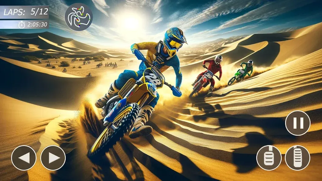 Скачать взлом MX Bikes: Motocross Dirt bikes  [МОД Бесконечные деньги] — полная версия apk на Андроид screen 5