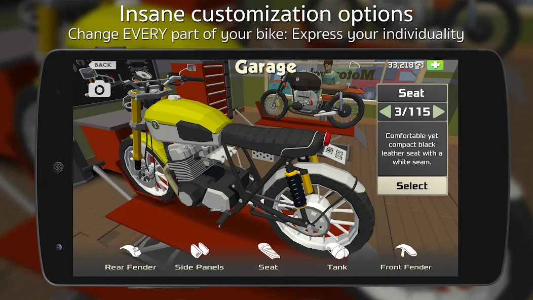 Скачать взломанную Cafe Racer (Кафе Рейсер)  [МОД Menu] — последняя версия apk на Андроид screen 2