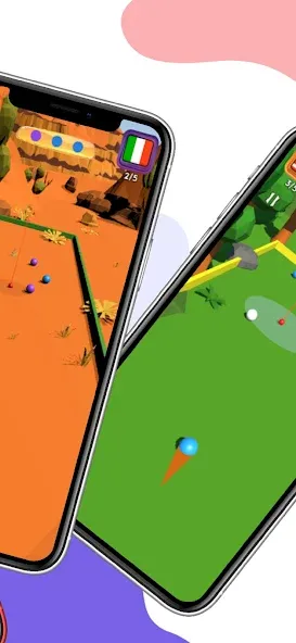 Взломанная Bocce Ball 3D: Nations League (Бочче Болл 3Д)  [МОД Menu] — последняя версия apk на Андроид screen 2