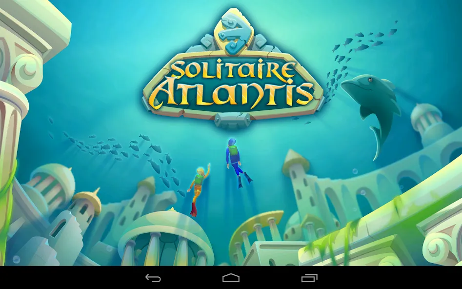 Взломанная Solitaire Atlantis (олитэр Атлантис)  [МОД Все открыто] — стабильная версия apk на Андроид screen 5