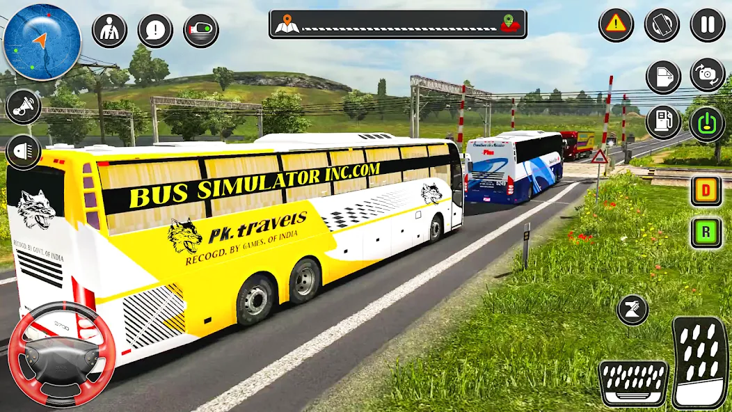 Взлом City Coach Bus City Bus Games  [МОД Menu] — последняя версия apk на Андроид screen 2