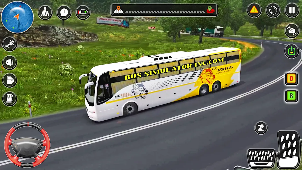 Взлом City Coach Bus City Bus Games  [МОД Menu] — последняя версия apk на Андроид screen 4