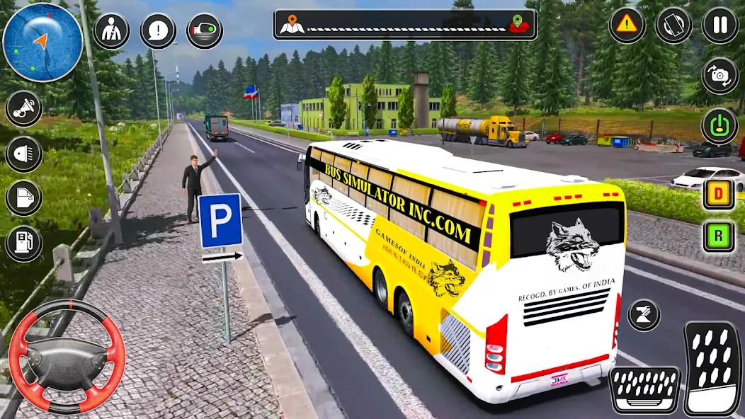 Взлом City Coach Bus City Bus Games  [МОД Menu] — последняя версия apk на Андроид screen 5