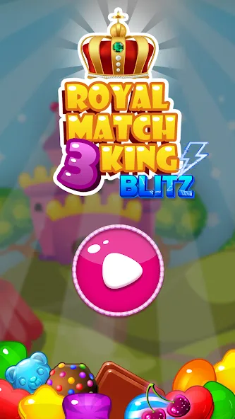 Скачать взломанную Royal Match King (Роял Матч Кинг)  [МОД Меню] — стабильная версия apk на Андроид screen 1