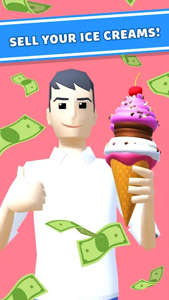 Скачать взлом Ice Cream Inc. ASMR, DIY Games  [МОД Много денег] — стабильная версия apk на Андроид screen 2