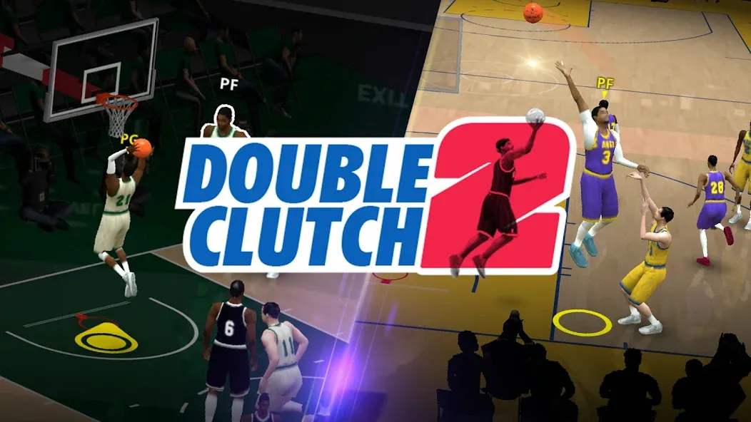 Скачать взлом DoubleClutch 2 : Basketball (ДаблКлач 2)  [МОД Menu] — полная версия apk на Андроид screen 1