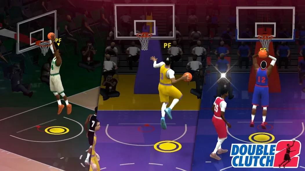 Скачать взлом DoubleClutch 2 : Basketball (ДаблКлач 2)  [МОД Menu] — полная версия apk на Андроид screen 3