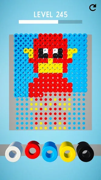 Скачать взлом Hama Beads: Colorful Puzzles (Хама бидс)  [МОД Бесконечные деньги] — полная версия apk на Андроид screen 4