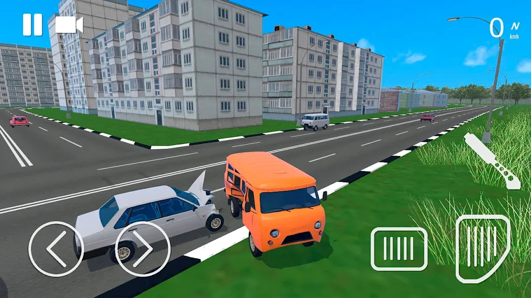 Взлом Russian Car Crash Simulator (Рашн Кар Краш Симулятор)  [МОД Бесконечные монеты] — стабильная версия apk на Андроид screen 4