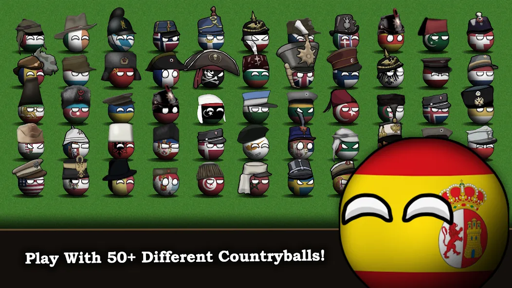 Взломанная Countryball: Europe 1890 (Кантриболл)  [МОД Unlimited Money] — стабильная версия apk на Андроид screen 1