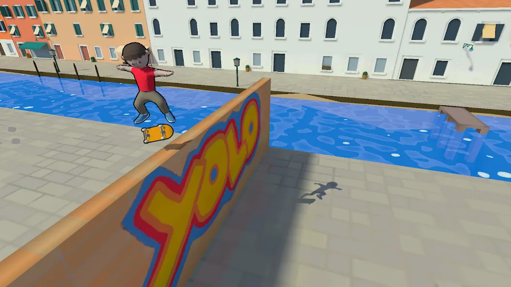 Взлом Skate King: Skateboard Stunts (Скейт Кинг)  [МОД Много монет] — последняя версия apk на Андроид screen 2