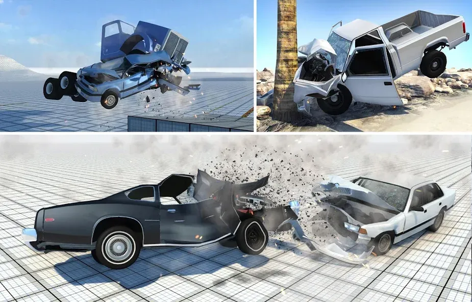 Взлом Car Crash Damage Engine Wreck (Кар Крэш Дамаг Энджин Врек)  [МОД Unlocked] — полная версия apk на Андроид screen 3