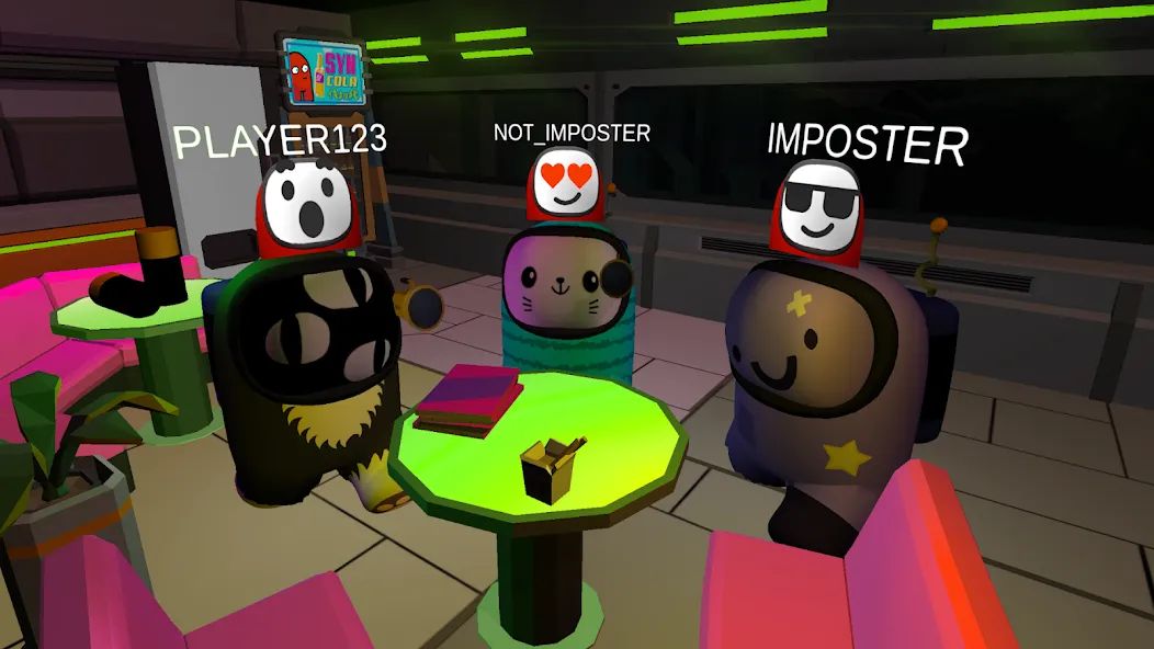 Скачать взломанную Imposter 3D: online horror (Импостер 3Д)  [МОД Много денег] — полная версия apk на Андроид screen 4