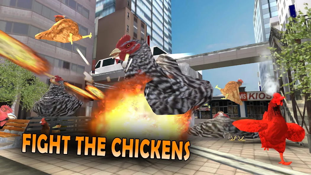 Взломанная Cluck Shot: Chicken War FPS (Клак Шот)  [МОД Меню] — стабильная версия apk на Андроид screen 2