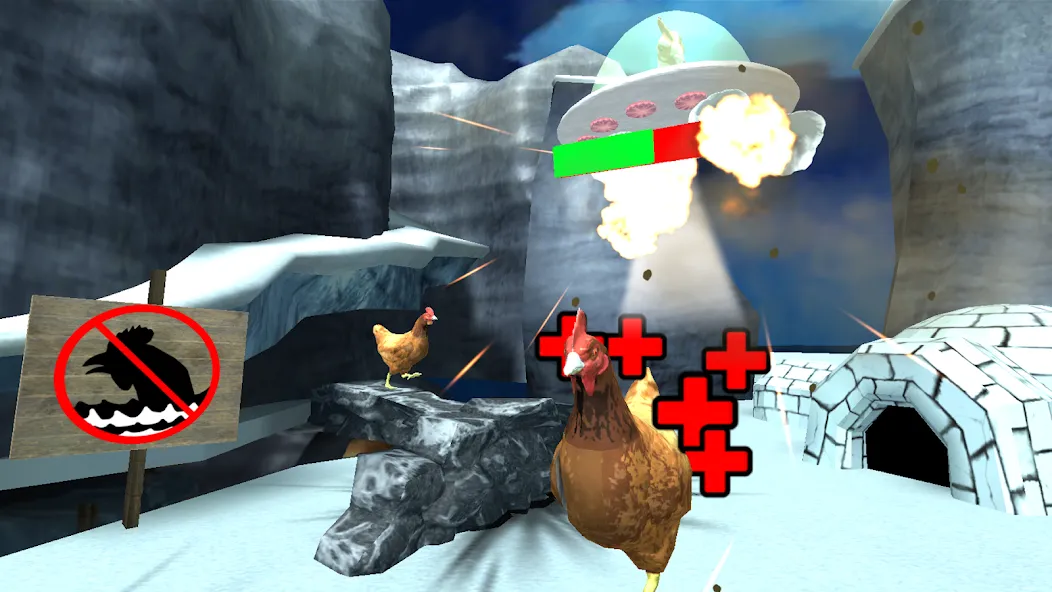 Взломанная Cluck Shot: Chicken War FPS (Клак Шот)  [МОД Меню] — стабильная версия apk на Андроид screen 5