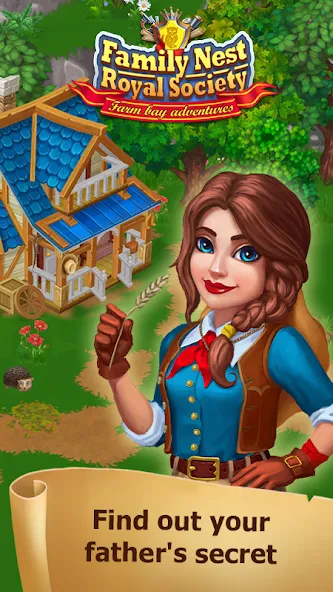 Взлом Family Nest: Royal Farms  [МОД Меню] — последняя версия apk на Андроид screen 2