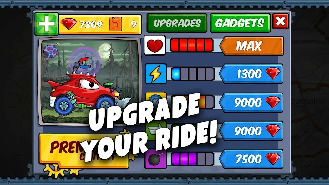 Взломанная Car Eats Car — Apocalypse Race (Кар Итс Кар)  [МОД Unlocked] — последняя версия apk на Андроид screen 3