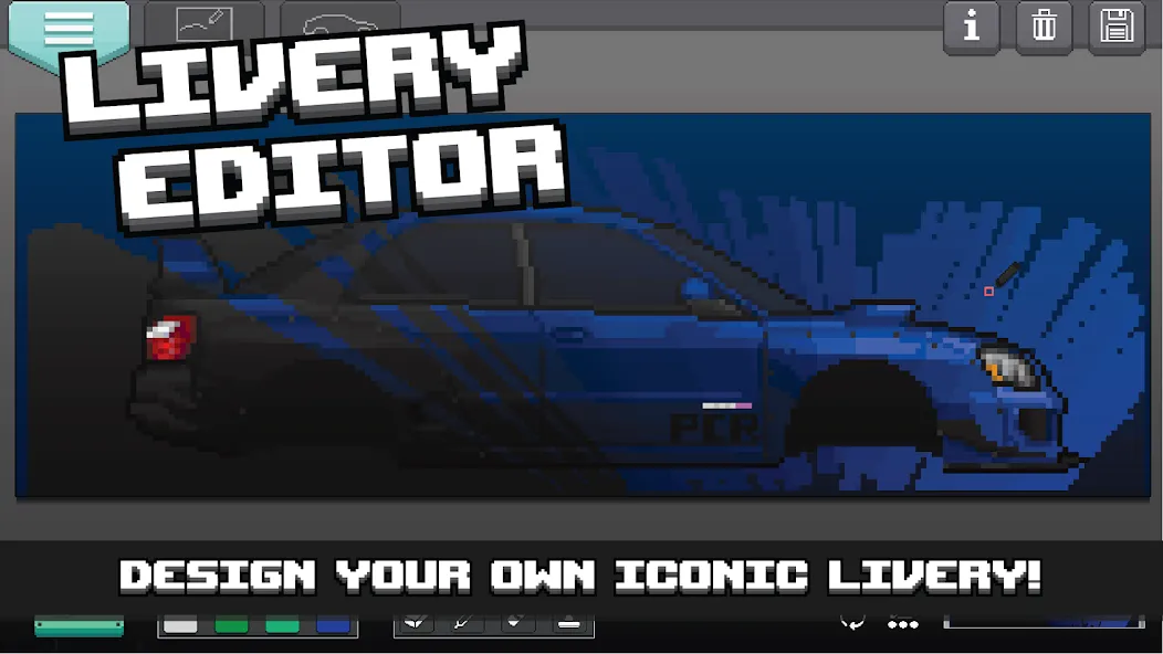 Взломанная Pixel Car Racer (Пиксельный гоночный автомобиль)  [МОД Много денег] — стабильная версия apk на Андроид screen 5