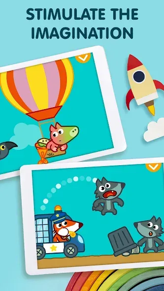 Взломанная Pango Kids: Fun Learning Games  [МОД Бесконечные деньги] — последняя версия apk на Андроид screen 4