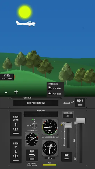 Взломанная Flight Simulator 2d — sandbox  [МОД Все открыто] — стабильная версия apk на Андроид screen 2