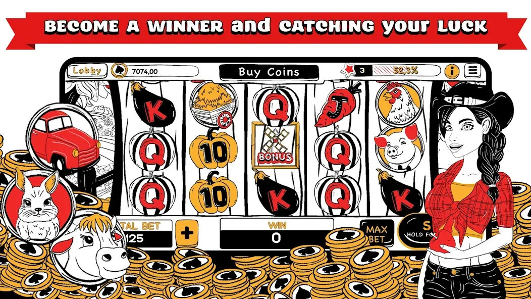 Скачать взлом B&W Casino  [МОД Бесконечные монеты] — последняя версия apk на Андроид screen 3