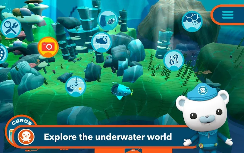 Взломанная Octonauts and the Whale Shark  [МОД Бесконечные деньги] — последняя версия apk на Андроид screen 1