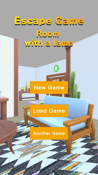 Скачать взломанную Escape Puzzle:Room with a lamp (Эскеип Пазл)  [МОД Mega Pack] — стабильная версия apk на Андроид screen 1