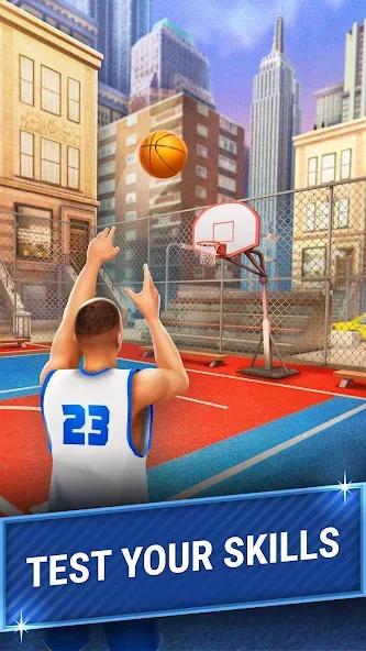 Скачать взлом 3pt Contest: Basketball Games  [МОД Unlimited Money] — полная версия apk на Андроид screen 4