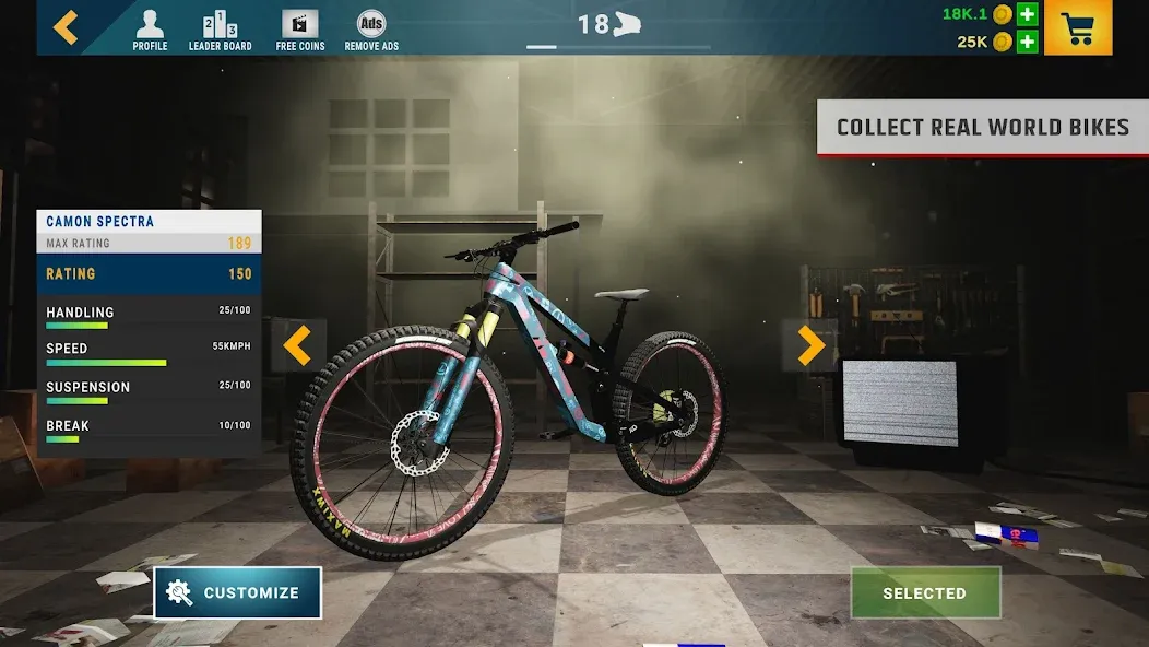 Взломанная Downhill Republic (Даунхилл Республик)  [МОД Все открыто] — стабильная версия apk на Андроид screen 4