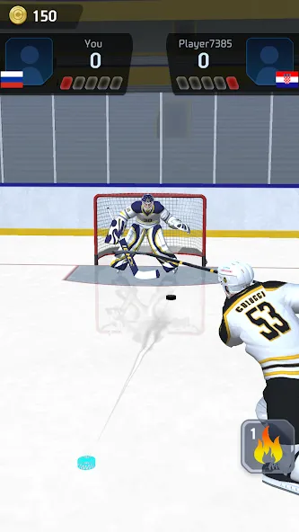 Скачать взломанную Hockey Game Stars 3D (Хоккей Гейм Старс 3D)  [МОД Unlimited Money] — стабильная версия apk на Андроид screen 2