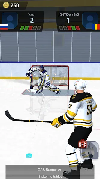 Скачать взломанную Hockey Game Stars 3D (Хоккей Гейм Старс 3D)  [МОД Unlimited Money] — стабильная версия apk на Андроид screen 5