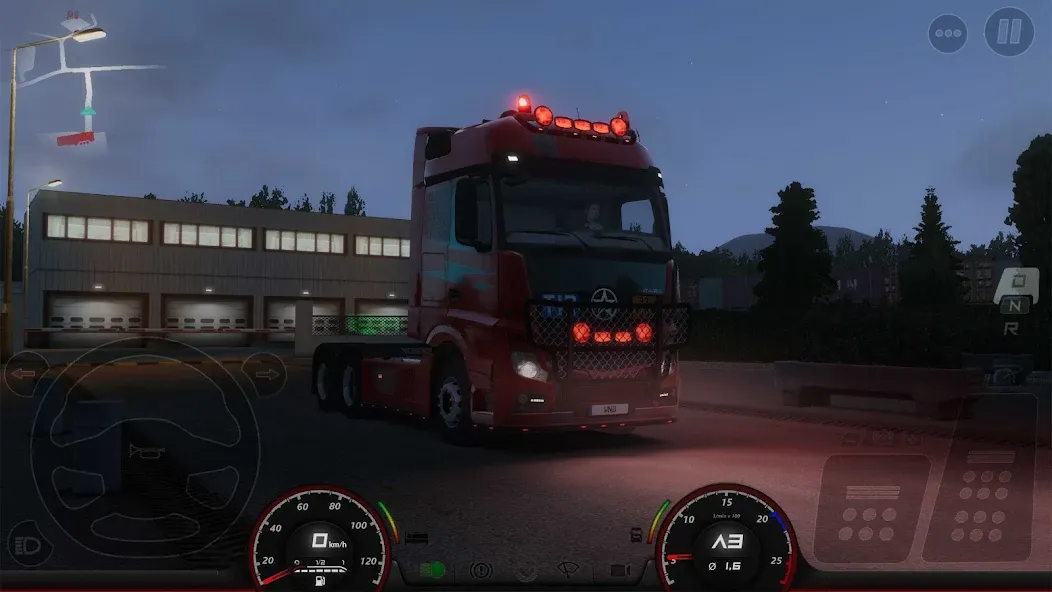 Скачать взломанную Truckers of Europe 3 (Тракеры Европы 3)  [МОД Mega Pack] — последняя версия apk на Андроид screen 2