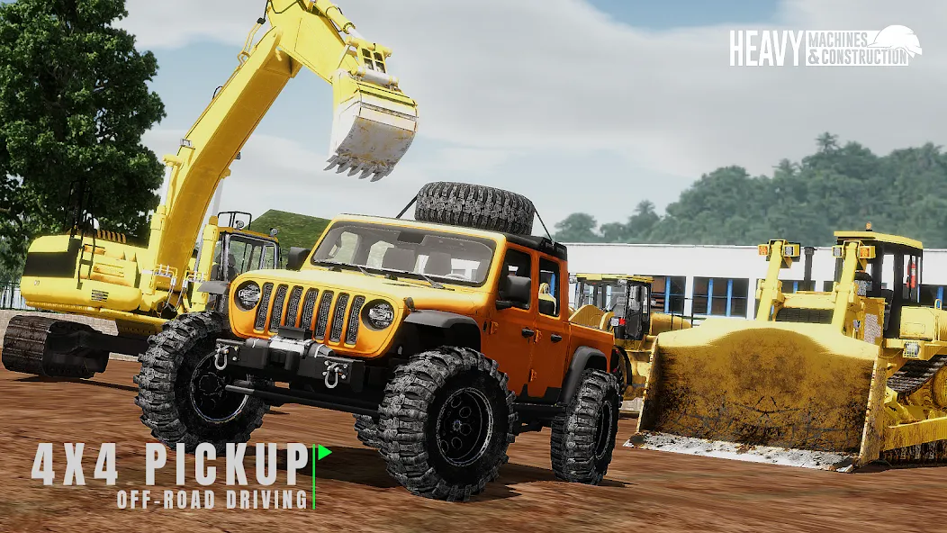 Взлом Heavy Machines & Construction  [МОД Menu] — полная версия apk на Андроид screen 5