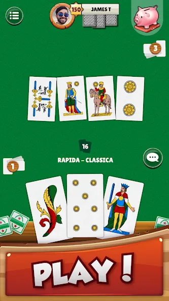 Скачать взлом Scopa — Italian Card Game (Скопа)  [МОД Бесконечные монеты] — последняя версия apk на Андроид screen 1