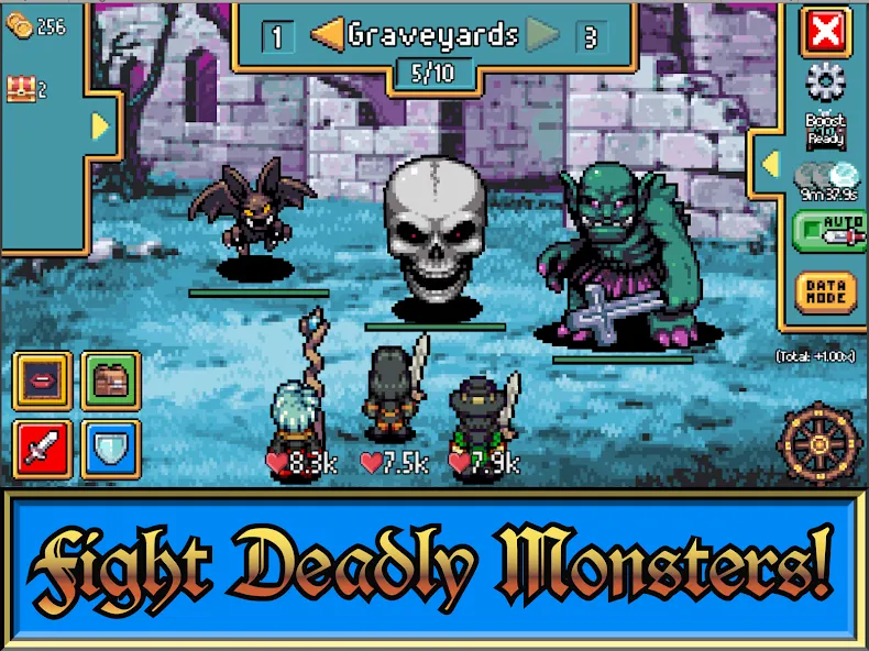 Скачать взломанную Wizard's Wheel 2: Idle RPG  [МОД Много денег] — стабильная версия apk на Андроид screen 1