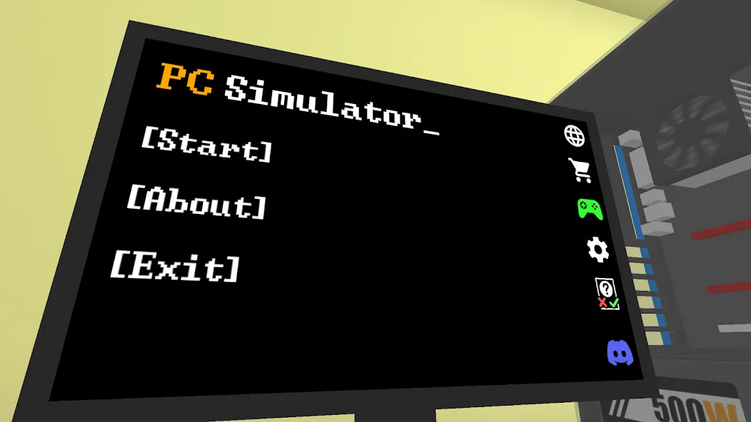 Скачать взломанную PC Simulator (ПК Симулятор)  [МОД Menu] — последняя версия apk на Андроид screen 1