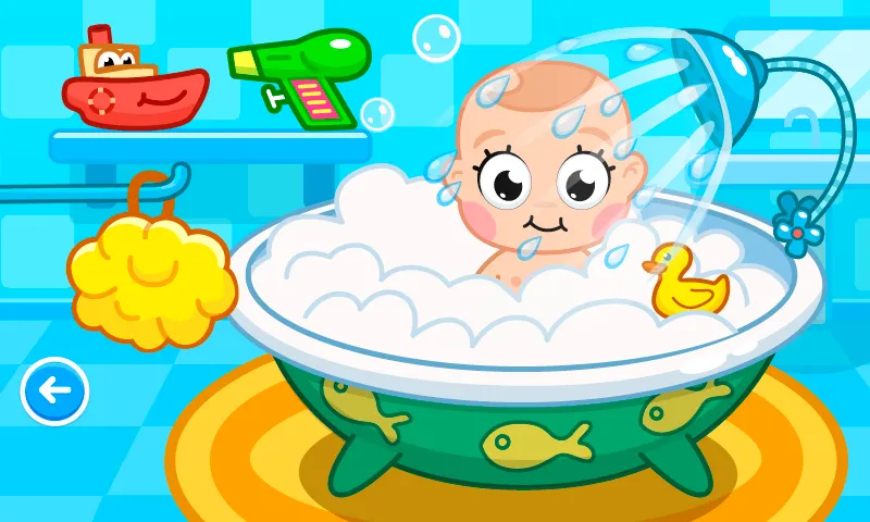 Взломанная Baby Care : Toddler games  [МОД Menu] — последняя версия apk на Андроид screen 3