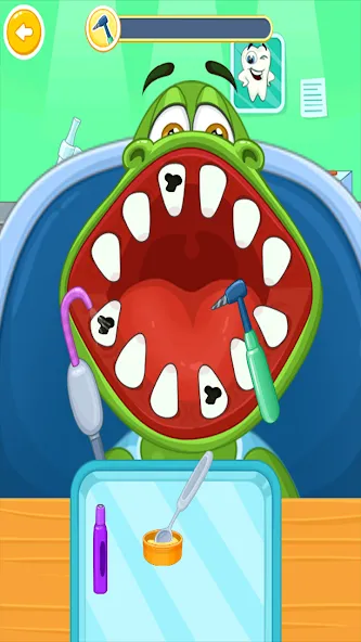 Скачать взлом Children's doctor : dentist  [МОД Mega Pack] — последняя версия apk на Андроид screen 3