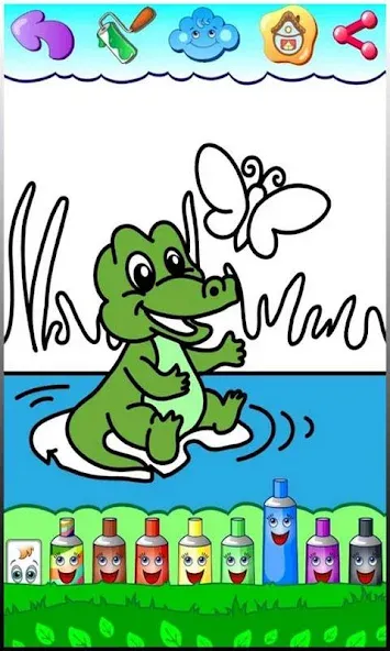 Скачать взлом Coloring pages  [МОД Бесконечные деньги] — последняя версия apk на Андроид screen 4