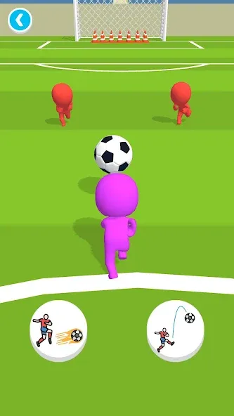 Взлом Soccer Runner (Сокер Раннер)  [МОД Бесконечные монеты] — полная версия apk на Андроид screen 1