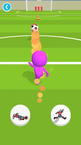 Взлом Soccer Runner (Сокер Раннер)  [МОД Бесконечные монеты] — полная версия apk на Андроид screen 2