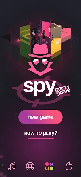 Скачать взломанную Spyfall — party game  [МОД Много денег] — стабильная версия apk на Андроид screen 1