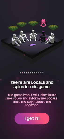 Скачать взломанную Spyfall — party game  [МОД Много денег] — стабильная версия apk на Андроид screen 2