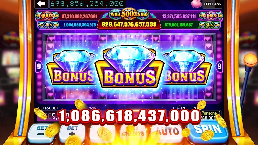 Взлом Classic Slots™ — Casino Games (Классические слоты)  [МОД Menu] — последняя версия apk на Андроид screen 5