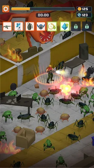 Скачать взломанную Alien Survivor (Элиен Сурвайвер)  [МОД Много денег] — полная версия apk на Андроид screen 5